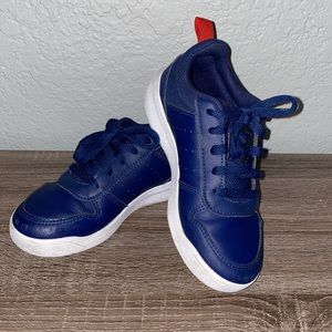 Adidas Tensaur Navy Blue Shoes Size 13